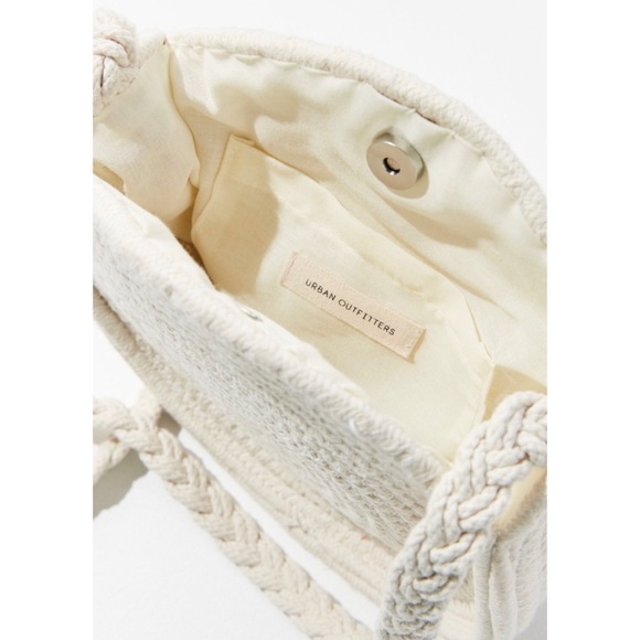 URBAN Spring/Summer Round Bag in Cream Canvas - Picture 2 of 5